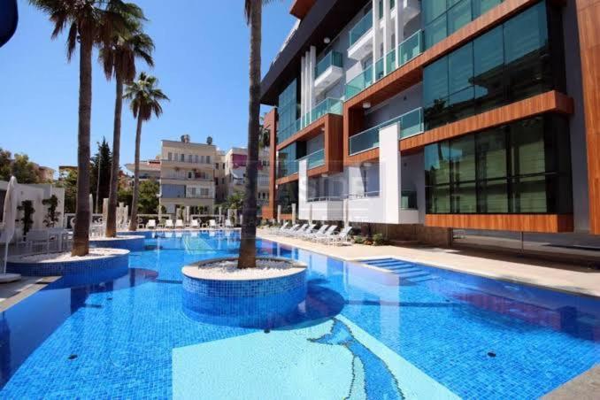 Luxury Flat 2 Mins From Beach Alanya Buitenkant foto